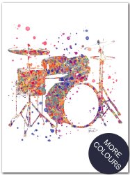Multicolour Drum Kit